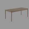 Linear Wooden Table