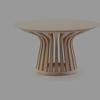 390 Lebeau Wood Table Ø 140 cm