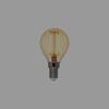 Filament LED Klotlampa Amber 5W E14