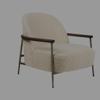 Sejour Lounge Chair Walnut - Med armstöd