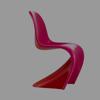 Panton Chair Duo Limited Edition - Pink Magenta / Panton Classic Red